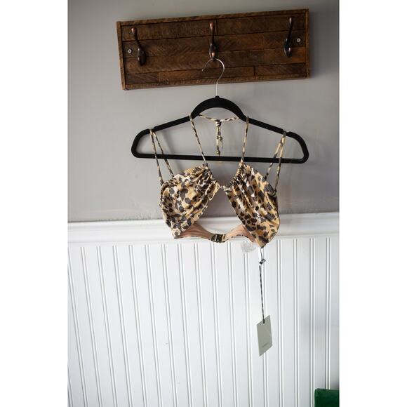 Free People Spell Belle Mare Bandeau Bikini Top Medium - Picture 2 of 4